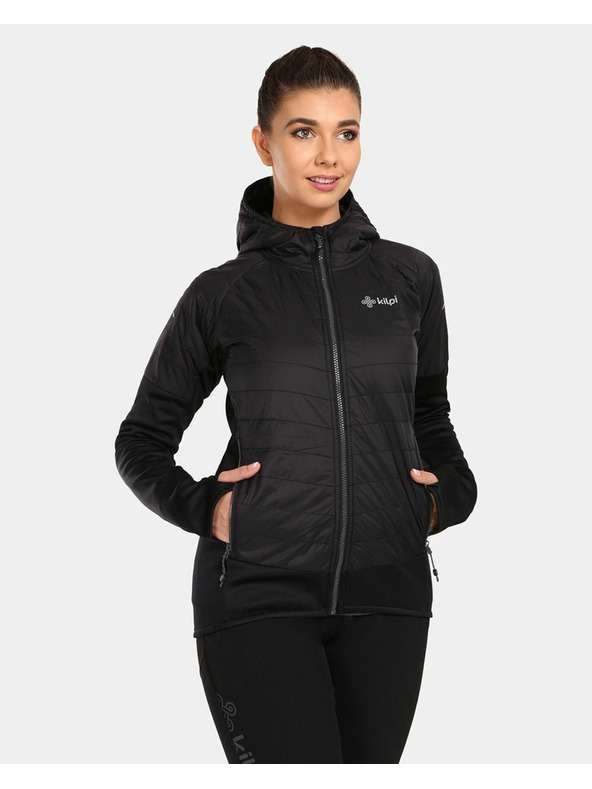 Kilpi Dámska kombinovaná zateplená bunda Kilpi GARES-W Čierna