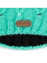 Kilpi Dámska zimná čiapka Kilpi CROCHY-W Tyrkysová