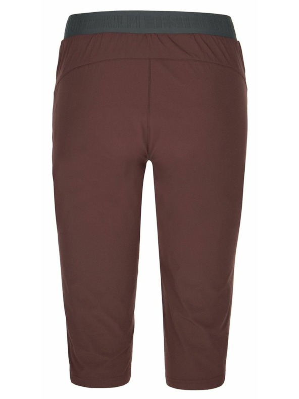 Kilpi Dámske outdoorové 3/4 nohavice Kilpi MEEDIN-W Tmavo červená