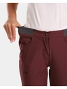 Kilpi Dámske outdoorové 3/4 nohavice Kilpi MEEDIN-W Tmavo červená