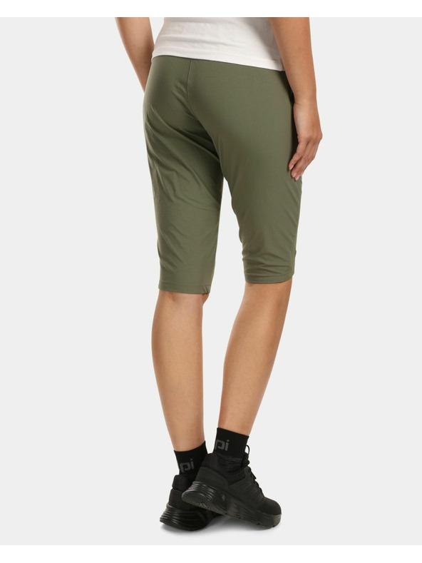 Kilpi Dámske outdoorové 3/4 nohavice Kilpi MEEDIN-W Khaki
