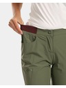 Kilpi Dámske outdoorové 3/4 nohavice Kilpi MEEDIN-W Khaki