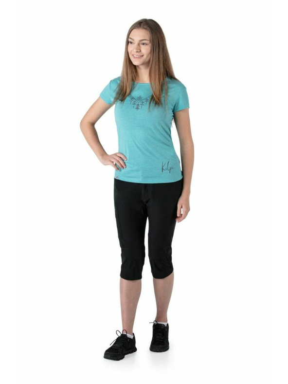 Kilpi Dámske outdoorové 3/4 nohavice KILPI OTARA-W Čierna