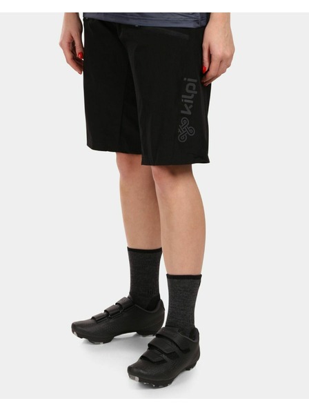 Kilpi Dámske cyklistické kraťasy Kilpi TRACKEE-W Čierna