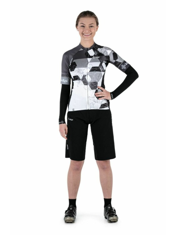 Kilpi Dámske cyklo šortky KILPI TRACKEE-W Čierna