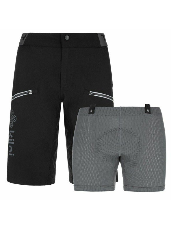 Kilpi Dámske cyklistické kraťasy Kilpi TRACKEE-W Čierna