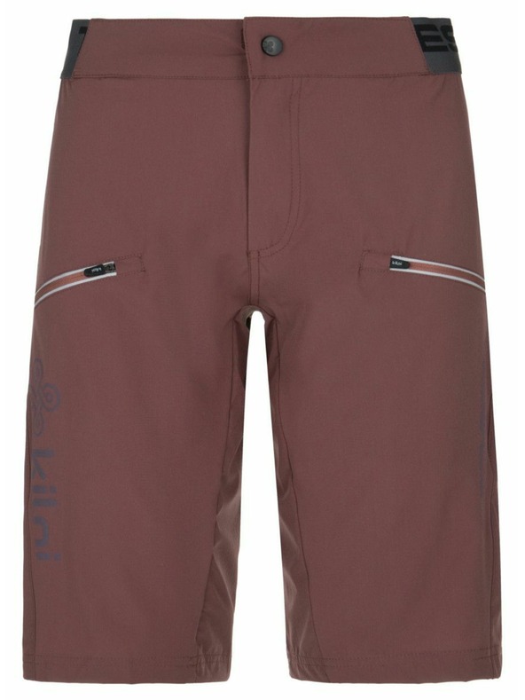 Kilpi Dámske cyklistické kraťasy Kilpi TRACKEE-W Tmavo červená