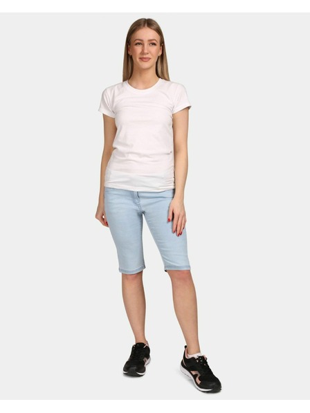 Kilpi Dámske bavlnené kraťasy Kilpi PARIVA-W Svetlo modrá