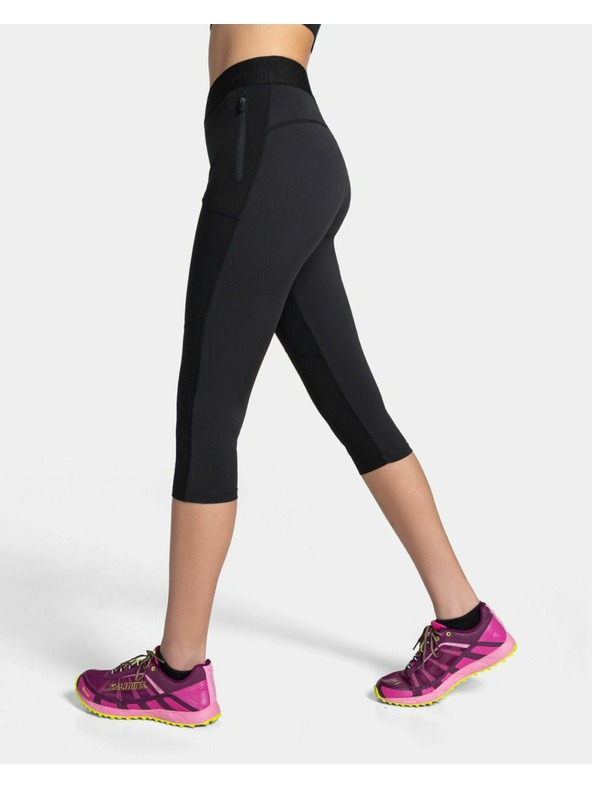 Kilpi Dámske 3/4 legíny Kilpi LAVALLY-W Čierna