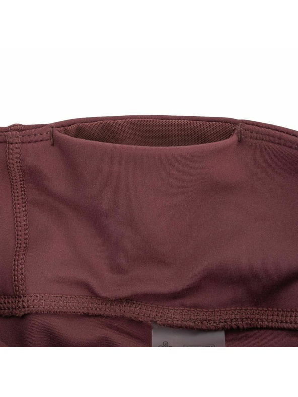 Kilpi Dámske 3/4 fitnes legíny Kilpi SOLAS-W Tmavo červená