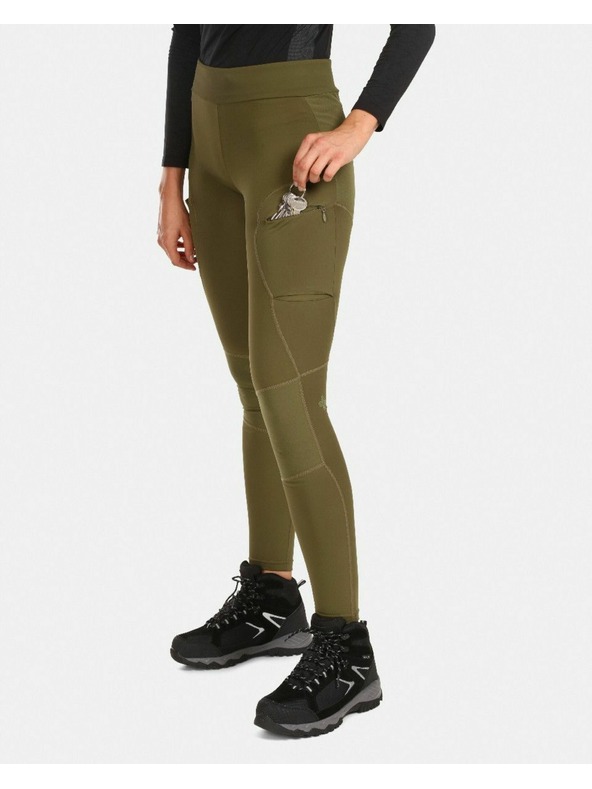 Kilpi Dámske outdoorové legíny Kilpi MOUNTERIA-W Zelená