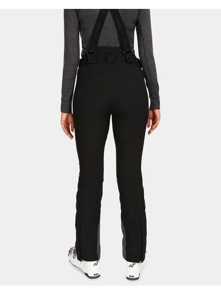 Kilpi Dámske softshellové lyžiarske nohavice Kilpi RHEA-W Black
