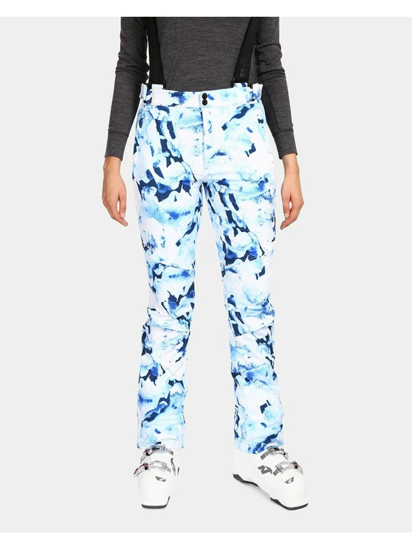 Kilpi Dámske softshellové lyžiarske nohavice Kilpi TORIEN-W Biela