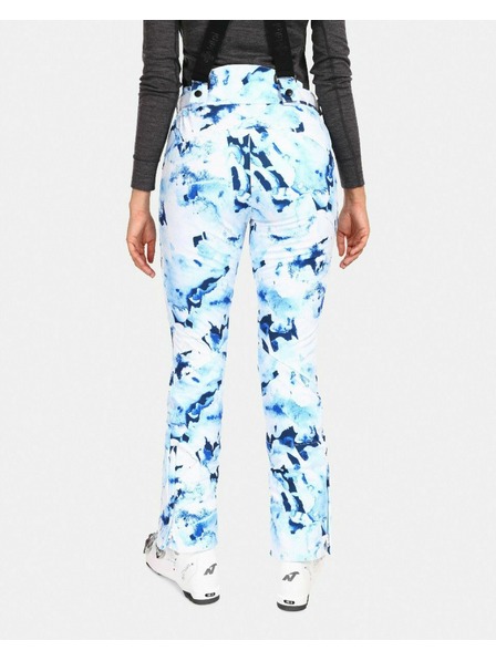 Kilpi Dámske softshellové lyžiarske nohavice Kilpi TORIEN-W Biela