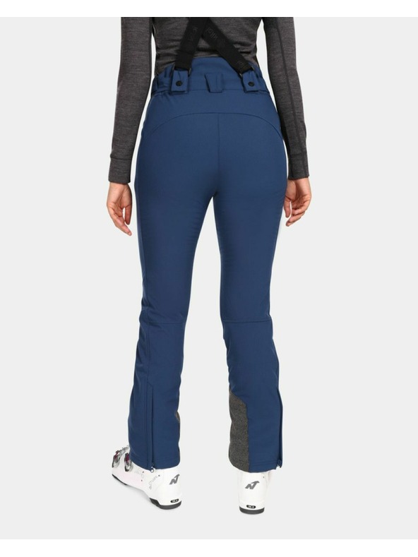 Kilpi Dámske softshellové lyžiarske nohavice Kilpi RHEA-W Dark Blue