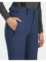 Kilpi Dámske softshellové lyžiarske nohavice Kilpi RHEA-W Dark Blue