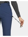 Kilpi Dámske softshellové lyžiarske nohavice Kilpi RHEA-W Dark Blue
