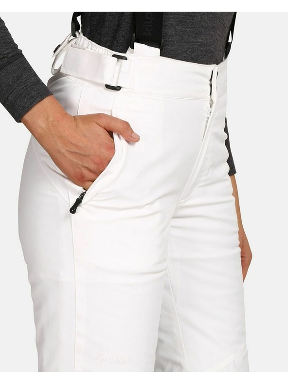 Kilpi Dámske lyžiarske nohavice Kilpi ELARE-W Biela