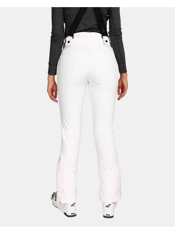 Kilpi Dámske softshellové lyžiarske nohavice Kilpi DIONE-W White