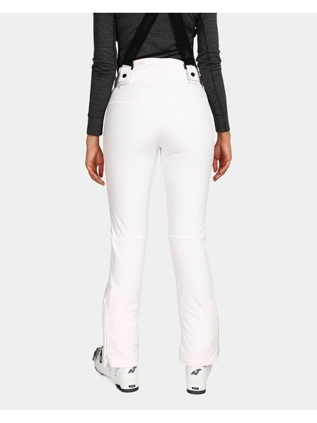 Kilpi Dámske softshellové lyžiarske nohavice Kilpi DIONE-W White