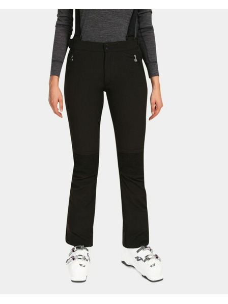 Kilpi Dámske softshellové lyžiarske nohavice Kilpi DIONE-W Čierna