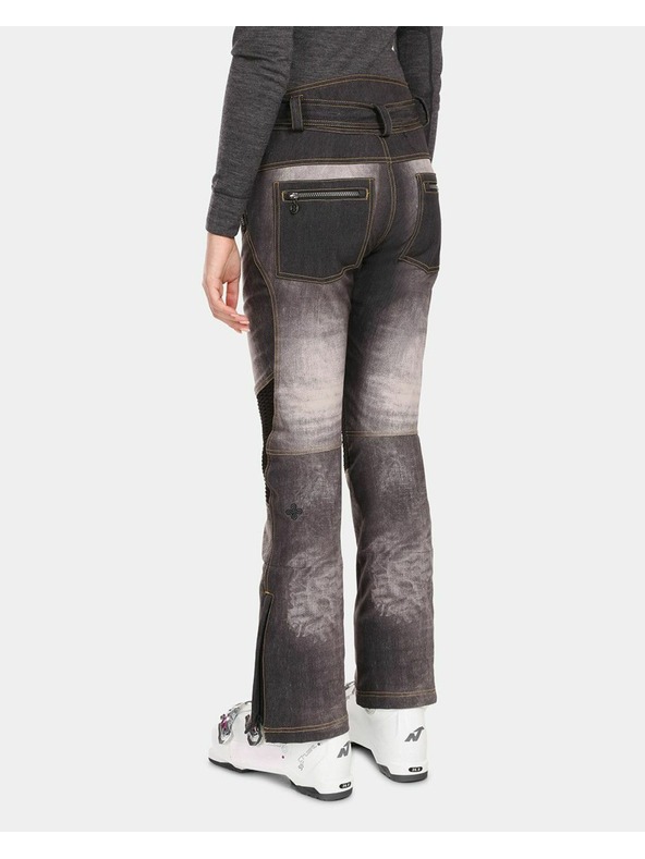 Kilpi Dámske softshellové lyžiarske nohavice Kilpi JEANSO-W Čierna