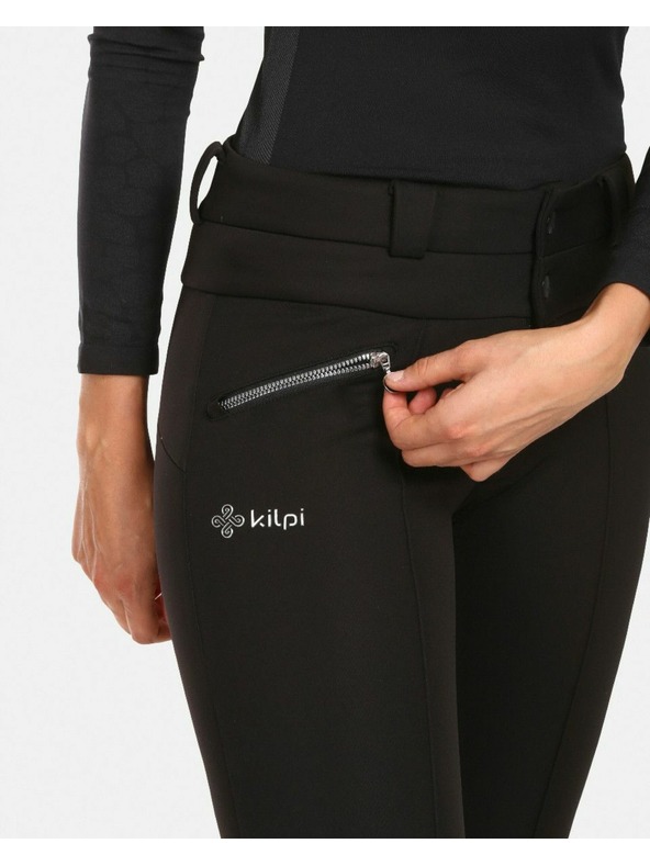 Kilpi Dámske softshellové nohavice KILPI MAURA-W Čierna