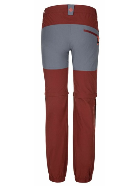 Kilpi Dámske outdoorové nohavice KILPI HOSIO-W Tmavočervená
