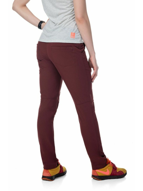 Kilpi Dámske outdoorové nohavice Kilpi BRODELIA-W Tmavočervená