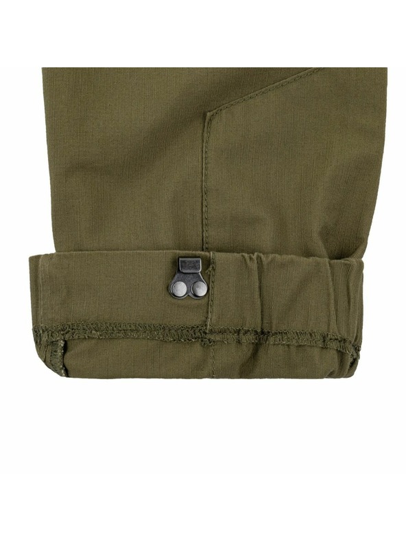 Kilpi Dámske outdoorové nohavice Kilpi JASPER-W Tmavozelená