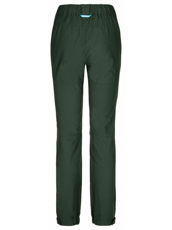 Kilpi Dámske outdoorové nohavice Kilpi JASPER-W Tmavozelená