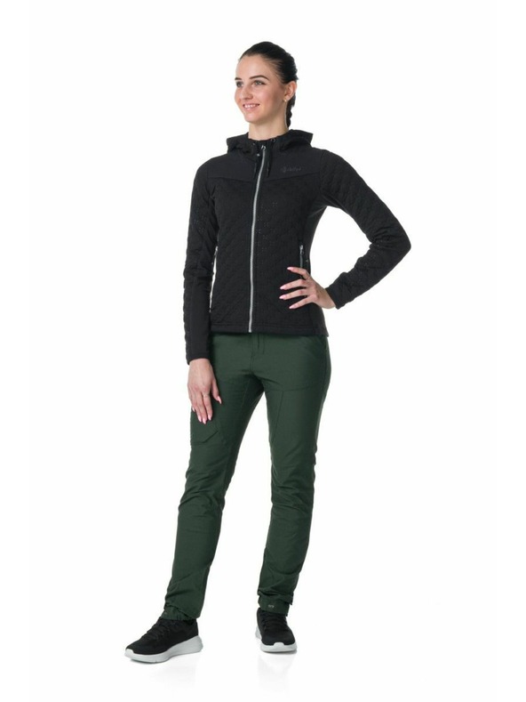 Kilpi Dámske outdoorové nohavice Kilpi JASPER-W Tmavozelená