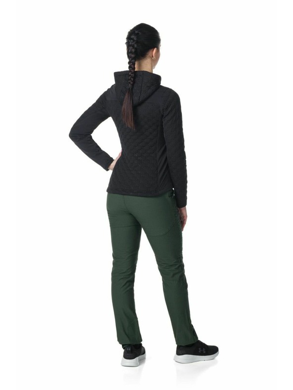 Kilpi Dámske outdoorové nohavice Kilpi JASPER-W Tmavozelená