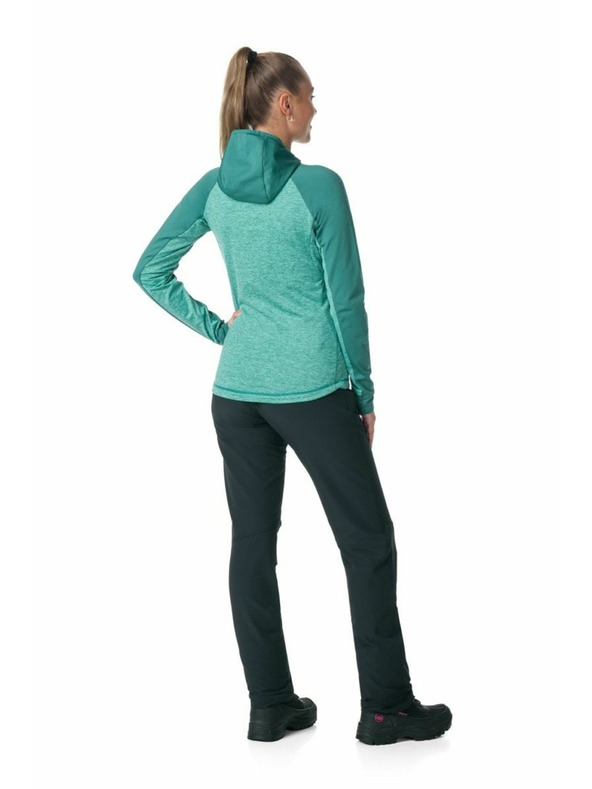 Kilpi Dámske outdoorové nohavice Kilpi LAGO-W Tmavozelená