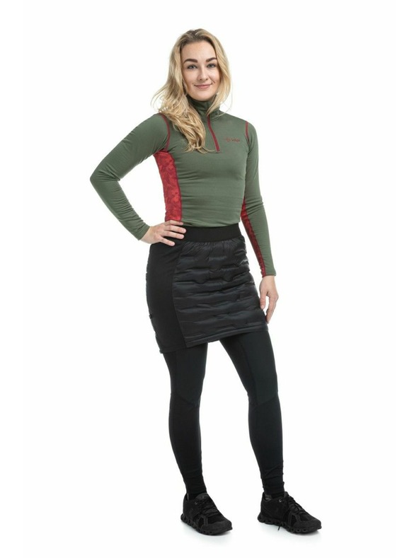 Kilpi Dámska zateplená sukňa Kilpi LIAN-W Čierna