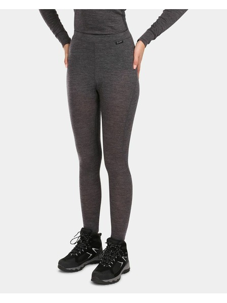 Kilpi Dámska termobielizeň Kilpi MAVORA BOTTOM-W Tmavo sivá