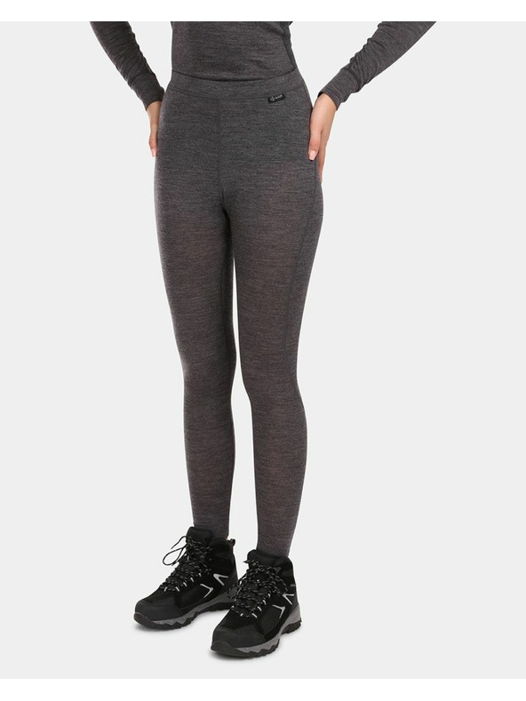 Kilpi Dámska termobielizeň Kilpi MAVORA BOTTOM-W Tmavo sivá