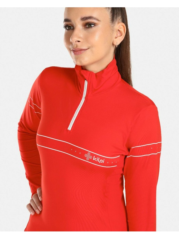 Kilpi Dámska termobielizeň s dlhým rukávom Kilpi LEEMA-W Červená