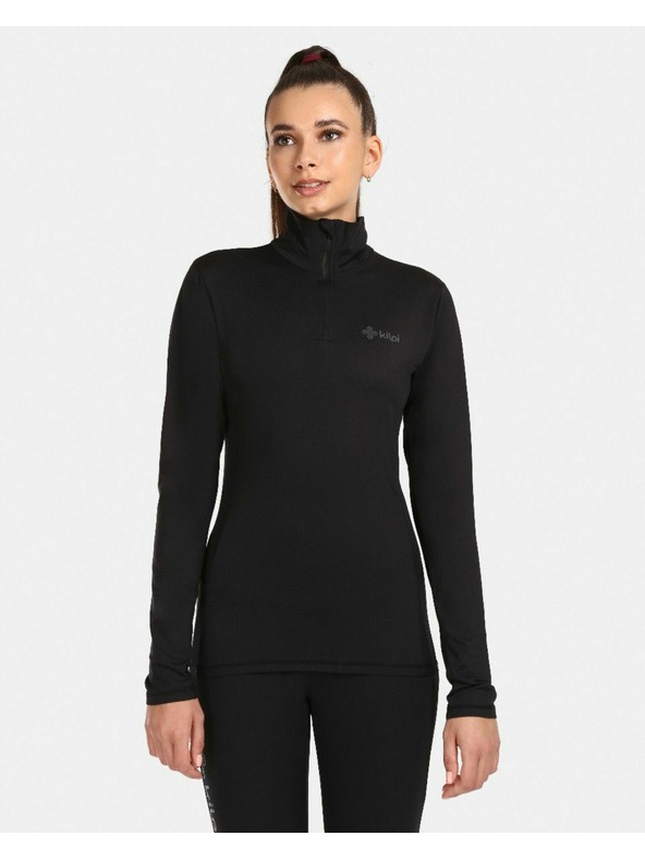 Kilpi Dámske funkčné tričko s dlhým rukávom Kilpi WILLIE-W Čierne