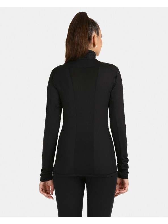 Kilpi Dámske funkčné tričko s dlhým rukávom Kilpi WILLIE-W Čierne