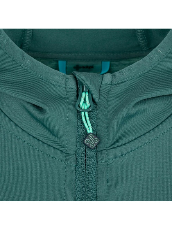 Kilpi Dámska športová mikina s kapucou Kilpi LAYANA-W Tmavo červená