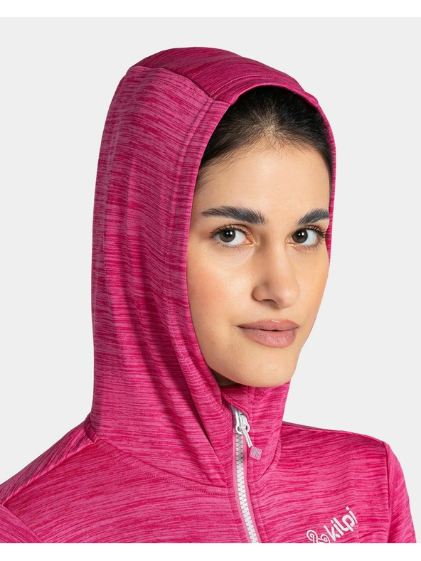 Kilpi Dámska športová mikina s kapucou Kilpi SEVELEN-W Ružová