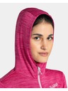 Kilpi Dámska športová mikina s kapucou Kilpi SEVELEN-W Ružová