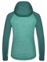 Kilpi Dámska športová mikina s kapucou Kilpi LAYANA-W Tyrkysová