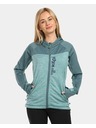 Kilpi Dámska športová mikina s kapucou Kilpi LAYANA-W Tyrkysová