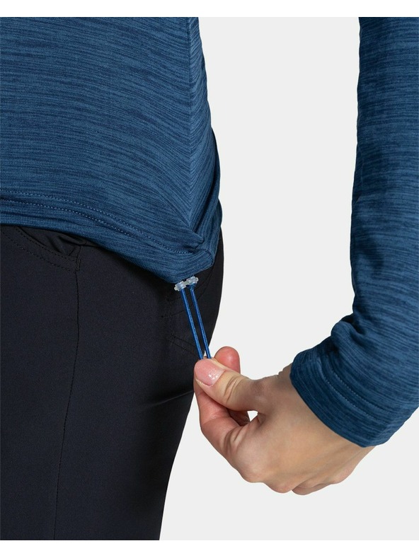 Kilpi Dámska športová mikina s kapucou Kilpi SEVELEN-W Tmavmodrá