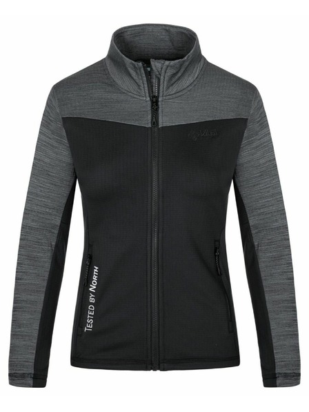 Kilpi Dámska športová mikina bez kapuce Kilpi SIREN-W Čierna