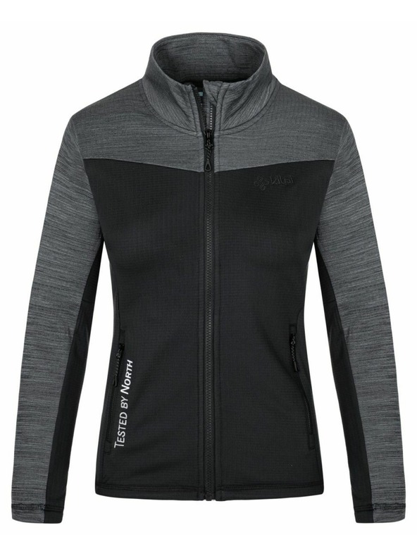 Kilpi Dámska športová mikina bez kapuce Kilpi SIREN-W Čierna