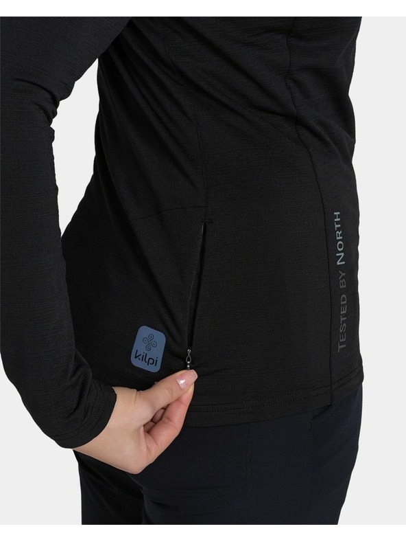 Kilpi Dámska športová mikina Kilpi MONTALE-W Čierna