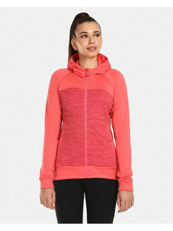 Kilpi Dámska funkčná mikina Kilpi LAYANA-W Ružová